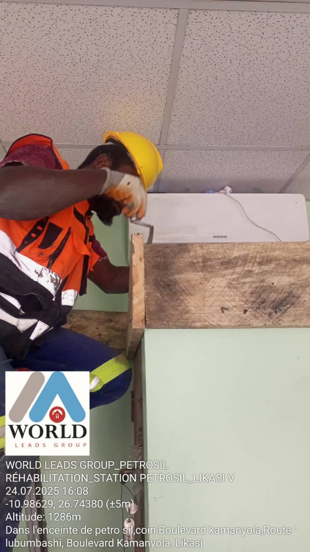 Pendant les travaux - Petro Sil